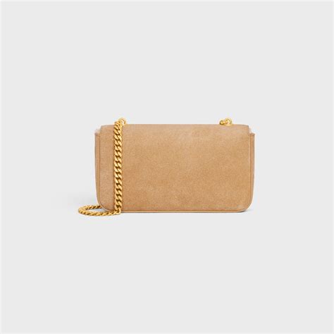 celine suede bag with gold chain|Celine chain bags for women.